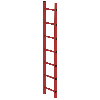 MUNK Schachtleiter aus GFK 300mm breit 7 Sprossen 1,96m lang MUNK Schachtleiter aus GFK 300mm breit 7 Sprossen 1,96m lang
