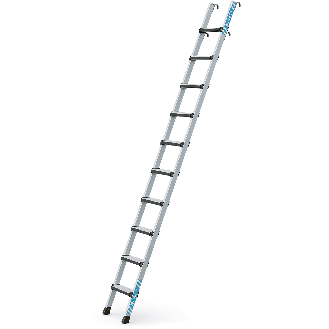 Regaleinhängeleiter Comfortstep LH mit 10 Sprossen-Beschreibung lesen
