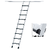 Regaleinhängeleiter Comfortstep LH mit 10 Sprossen