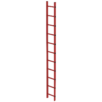 MUNK Schachtleiter aus GFK 300mm breit 11 Sprossen 3,08m lang-Beschreibung lesen