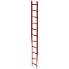 MUNK Schachtleiter aus GFK 300mm breit 11 Sprossen 3,08m lang MUNK Schachtleiter aus GFK 300mm breit 11 Sprossen 3,08m lang