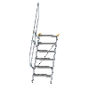 Treppe 60° inkl. Handlauf, 600mm Stufenbreite, 6 Stufen Treppe 60° inkl. Handlauf, 600mm Stufenbreite, 6 Stufen