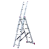 Krause Corda Mehrzweckleiter mit Treppenfunktion 3x6 Sprossen Krause Corda Mehrzweckleiter mit Treppenfunktion 3x6 Sprossen