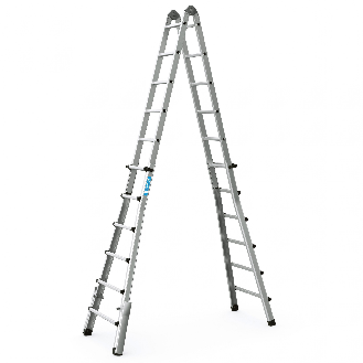 Teleskopleiter Variotec V 4x6 Sprossen-Beschreibung lesen