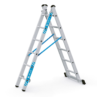 Zarges Kombileiter Combimaster Plus X 2x6 Sprossen-Beschreibung lesen