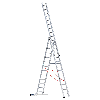 Premium 307 Mehrzweckleiter 3x13 Sprossen