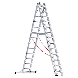 Premium 307 Mehrzweckleiter 3x13 Sprossen-Beschreibung lesen