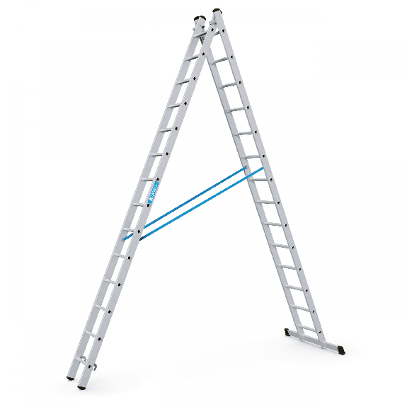 Kombileiter Combimaster Plus X 2x14 Sprossen Kombileiter Combimaster Plus X 2x14 Sprossen-Beschreibung lesen