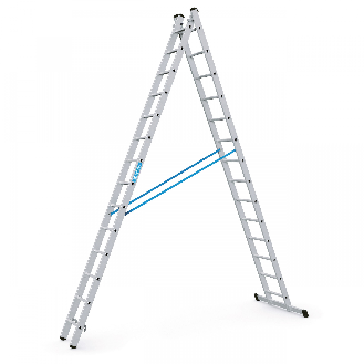 Kombileiter Combimaster Plus X 2x14 Sprossen-Beschreibung lesen