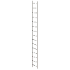 Schachtleiter aus Edelstahl 400mm breit 15 Sprossen 4,20m lang Schachtleiter aus Edelstahl 400mm breit 15 Sprossen 4,20m lang