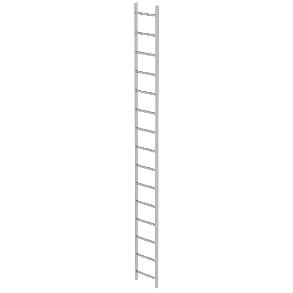 Schachtleiter aus Edelstahl 400mm breit 15 Sprossen 4,20m lang Schachtleiter aus Edelstahl 400mm breit 15 Sprossen 4,20m lang-Beschreibung lesen