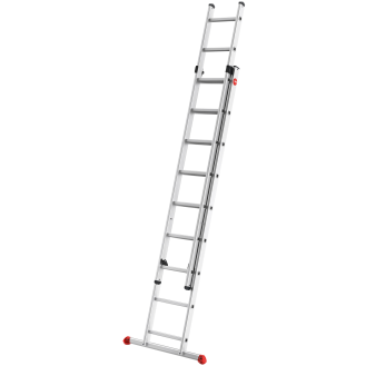 Hailo S80 ProfiStep duo Schiebeleiter 2x9 Sprossen-Beschreibung lesen