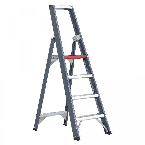 Altrex Falco einseitig begehbare Stufenleiter FEO 4 Stufen-Beschreibung lesen