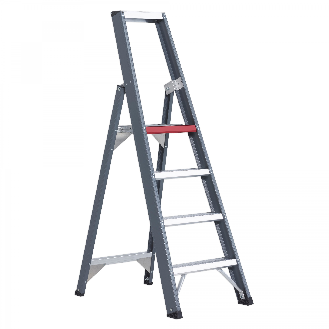 Altrex Falco einseitig begehbare Stufenleiter FEO 4 Stufen-Beschreibung lesen