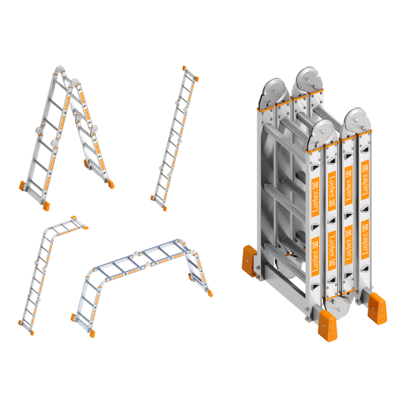 Layher Topic 1057 Kofferraumleiter 4x3 Sprossen inklusive Plattform Layher Topic 1057 Kofferraumleiter 4x3 Sprossen inklusive Plattform-Beschreibung lesen