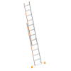 Layher Topic 1035 Schiebeleiter mit Quertraverse 2x8 Sprossen
