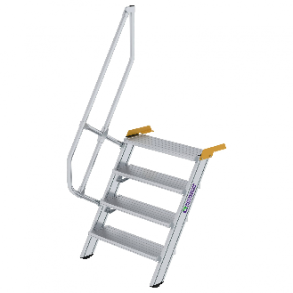 Treppe 60° inkl. Handlauf, 800mm Stufenbreite, 4 Stufen-Beschreibung lesen