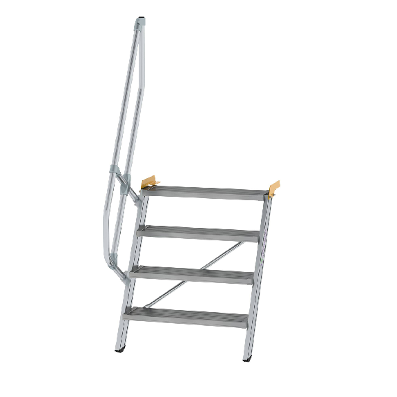 Treppe 60° inkl. Handlauf, 800mm Stufenbreite, 4 Stufen-Beschreibung lesen