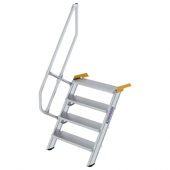 Treppe 60° inkl. Handlauf, 800mm Stufenbreite, 4 Stufen-Beschreibung lesen