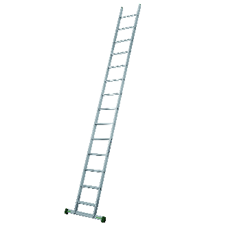 Anlegeleiter Prima S600 PM445/LB 14 Stufen-Leer más