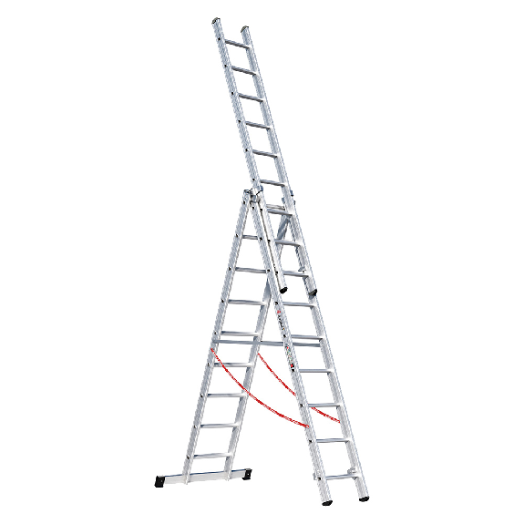 Premium 307 Mehrzweckleiter 3x9 Sprossen Premium 307 Mehrzweckleiter 3x9 Sprossen-Beschreibung lesen