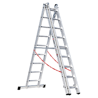 Premium 307 Mehrzweckleiter 3x9 Sprossen-Beschreibung lesen