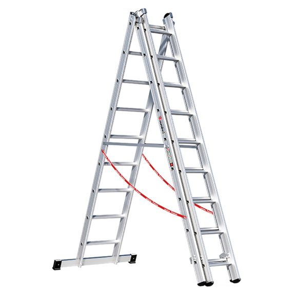 Premium 307 Mehrzweckleiter 3x9 Sprossen Premium 307 Mehrzweckleiter 3x9 Sprossen-Beschreibung lesen
