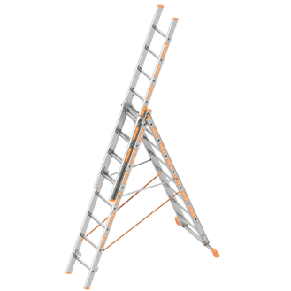 Allzweckleiter Topic 1040 3x8 Sprossen-Beschreibung lesen