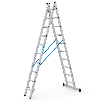 Zarges Kombileiter Combimaster DX 2x10 Sprossen-Beschreibung lesen
