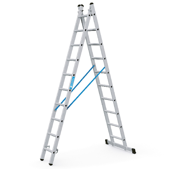 ZARGES Combimaster DX - échelle polyvalente 2 x 10 échelons-Leggi tutto