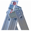 Premium 30766 Mehrzweckleiter, 3-teilig 3x8 Sprossen mit Vario-Traverse