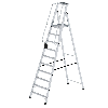 Aluminium-Stehleiter 10 Stufen