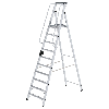 Aluminium-Stehleiter 10 Stufen
