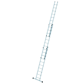 Schiebeleiter mit Traverse 3x10 Sprossen-Beschreibung lesen