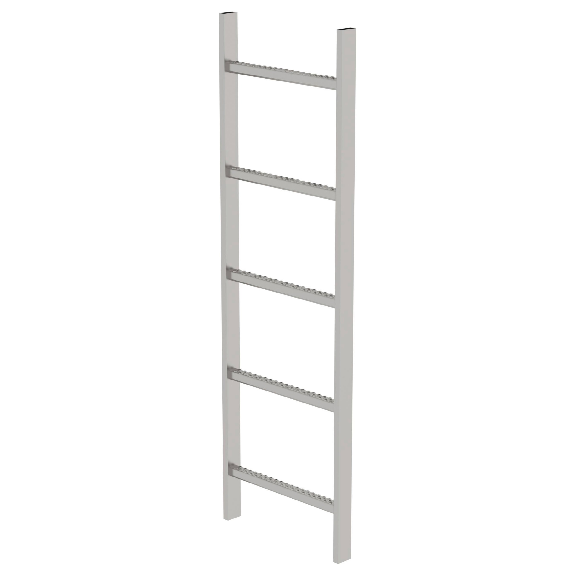 MUNK Schachtleiter aus Edelstahl 400mm breit 5 Sprossen 1,40m lang MUNK Schachtleiter aus Edelstahl 400mm breit 5 Sprossen 1,40m lang-Beschreibung lesen