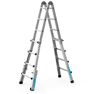 Teleskop-Mehrzweckleiter Variomax V 4x4 Sprossen-Beschreibung lesen