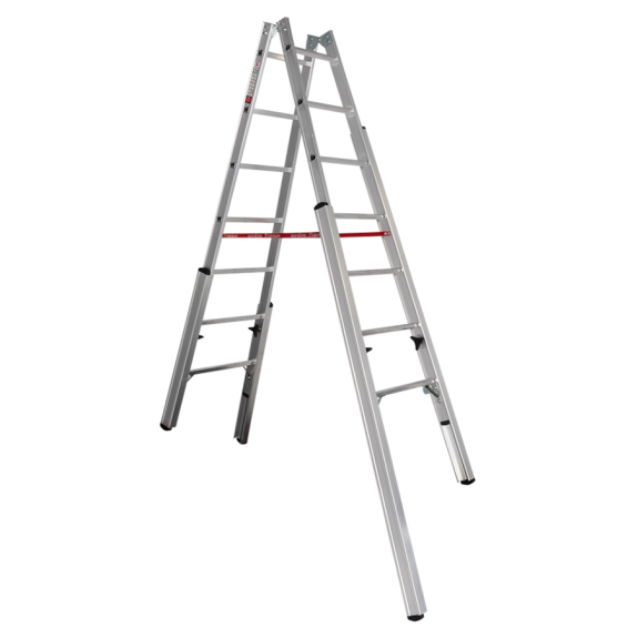 Treppenstehleiter Premium 30576 2x7 Sprossen Treppenstehleiter Premium 30576 2x7 Sprossen-Beschreibung lesen