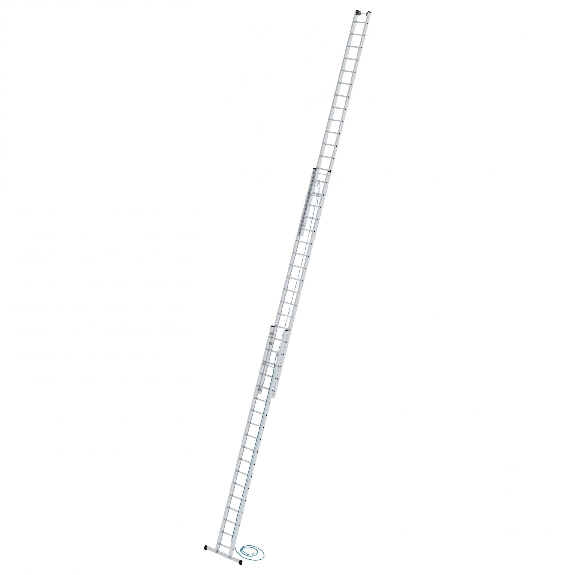 Günzburger Seilzugleiter mit Traverse 3x18 Sprossen Günzburger Seilzugleiter mit Traverse 3x18 Sprossen-Beschreibung lesen