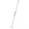 Seilzugleiter mit nivello-Traverse 2x14 Sprossen