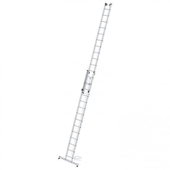 Seilzugleiter mit nivello-Traverse 2x14 Sprossen Seilzugleiter mit nivello-Traverse 2x14 Sprossen-Beschreibung lesen