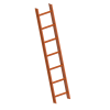 Dachleiter mit 7 Sprossen