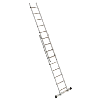 Euroline 202 Schiebeleiter 2x9 Sprossen-Beschreibung lesen