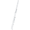 Aluminium-Schiebeleiter 3-teilig ohne Traverse 3x14