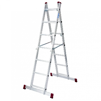 Krause Corda Leiterngerüst 2x7 Sprossen-Beschreibung lesen