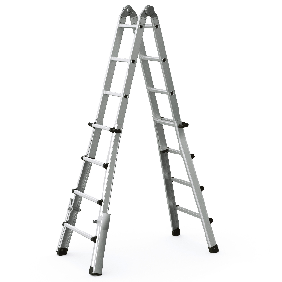 Teleskopleiter Variotec V 4x4 Sprossen Teleskopleiter Variotec V 4x4 Sprossen-Beschreibung lesen
