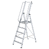 ML Bauleiter Aluminium-Stufenstehleiter 5 Stufen