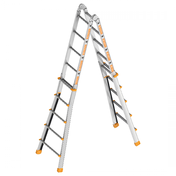 Téleskopleiter 4x5 Sprossen-Beschreibung lesen