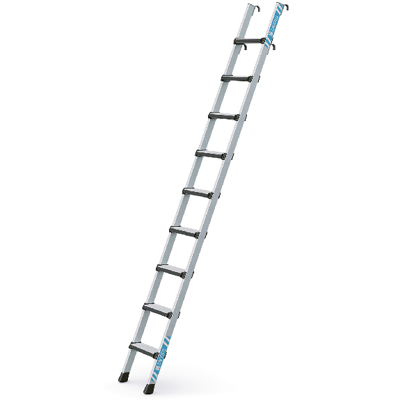 Regaleinhängeleiter Comfortstep LH mit 9 Sprossen Regaleinhängeleiter Comfortstep LH mit 9 Sprossen-Beschreibung lesen
