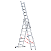Premium 307 Mehrzweckleiter 3x8 Sprossen