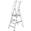 MUNK ML Bauleiter Aluminium-Stufenstehleiter 4 Stufen MUNK ML Bauleiter Aluminium-Stufenstehleiter 4 Stufen